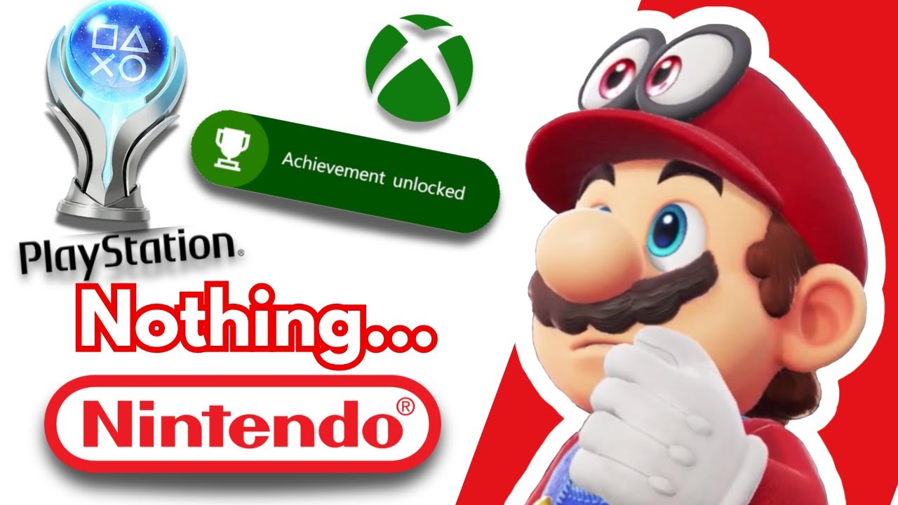 Почему у Nintendo нет достижений/трофеев