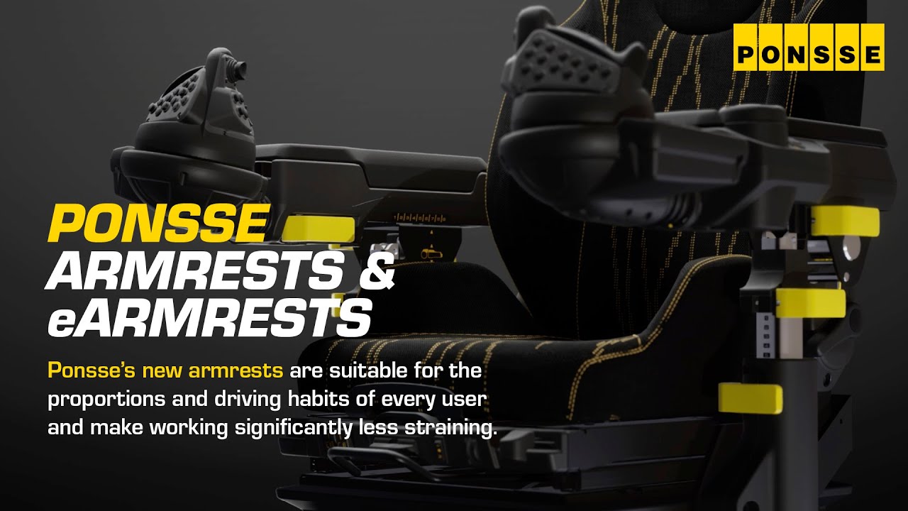 PONSSE Armrests & eArmrests