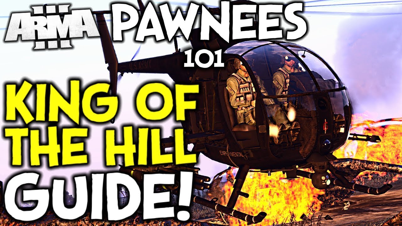 ArmA 3 Helicopter Gunship Guide 101 ► Pawnee Pro Tips for King of the Hill!