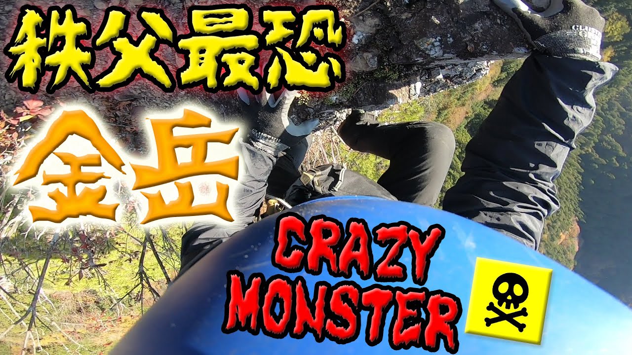 【危険真似厳禁】金岳～秩父最怖のゴジラ怪峰～ウルトラバリエーション！