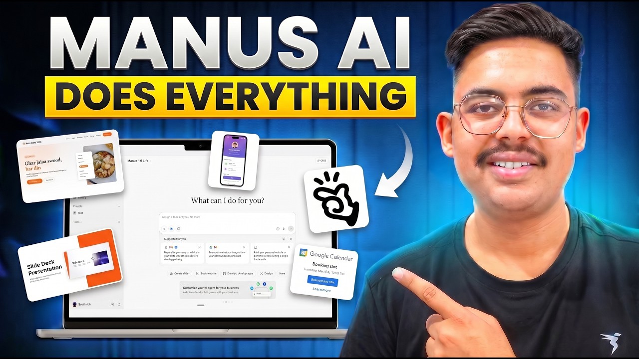 Manus AI Full Tutorial 2026: Build Websites, Apps, Slides & Automate Tasks With AI