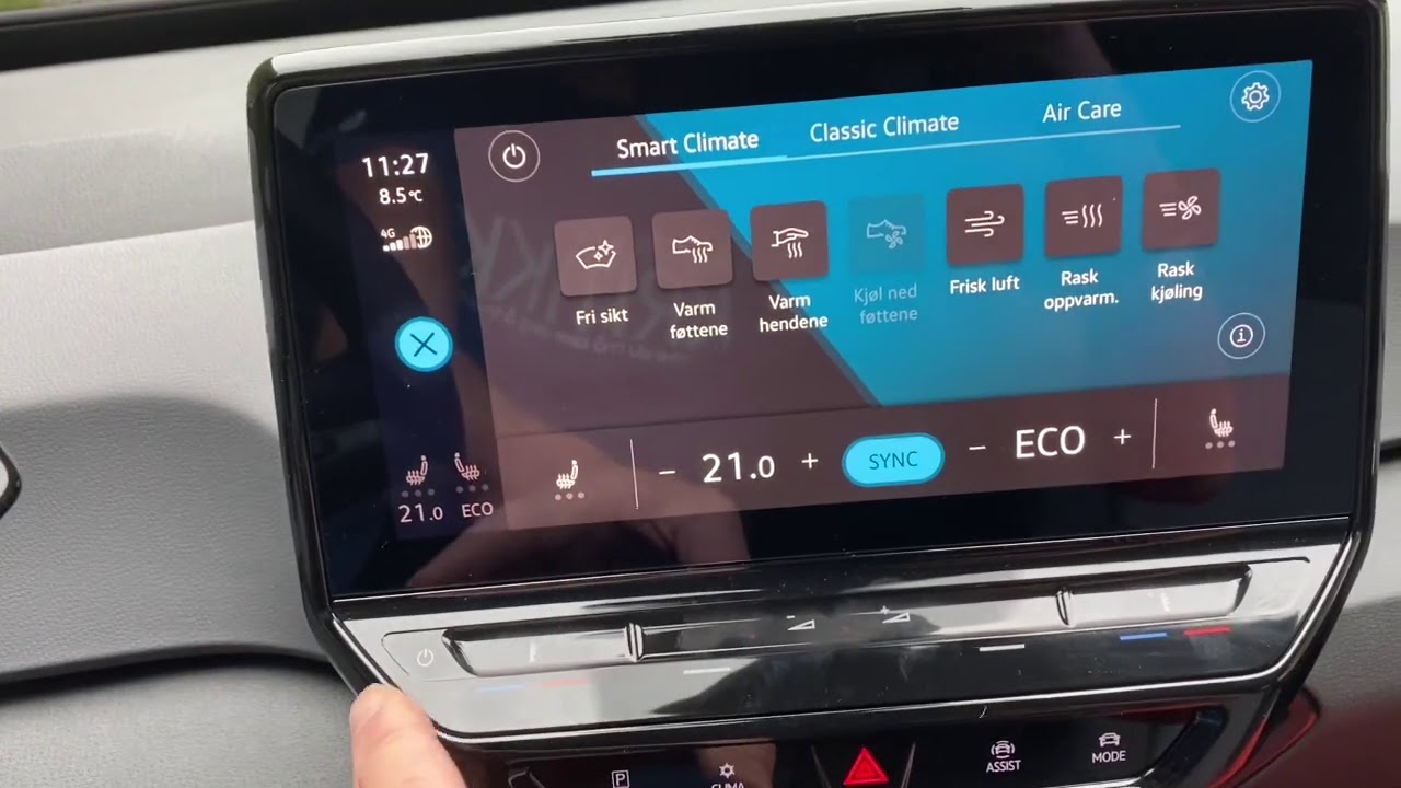 VW ID3 Screen Reboot / Reset