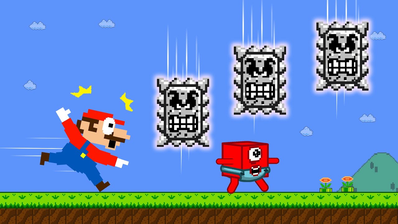 Mario's Baby Numberblocks Rescue | You are Grounded | Numberblock Sad Story Moments | Game Animation