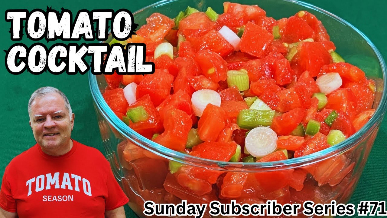Tomato Cocktail -A Fabulous, Fresh Summer Salad You’re Going To Love! - Sunday Subscriber Series #71
