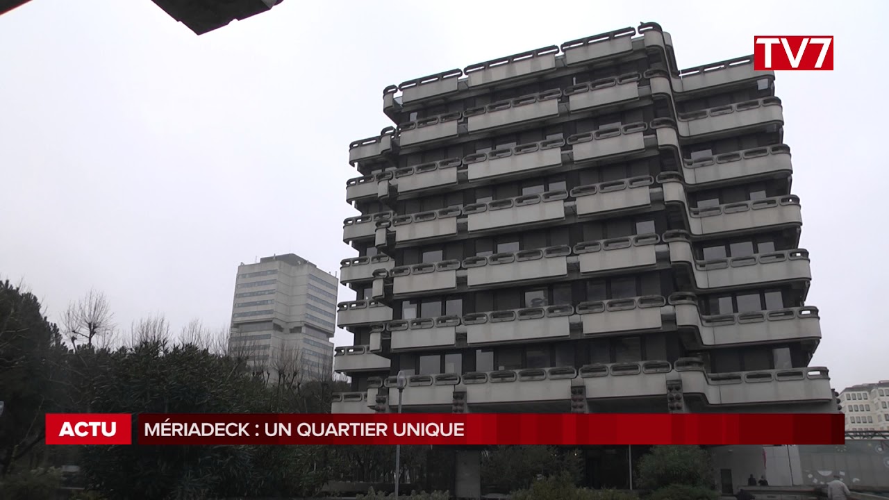 Quartier Mériadeck à Bordeaux : visite d'un lieu atypique