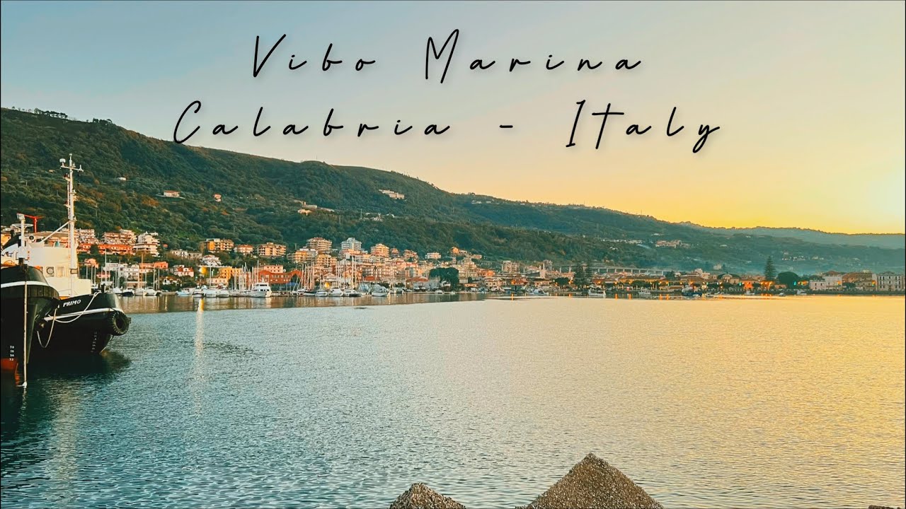 Vibo Marina City View | Calabria | Italy | Drone view | 4K | 2022 #calabria #italy from #dubai #2022