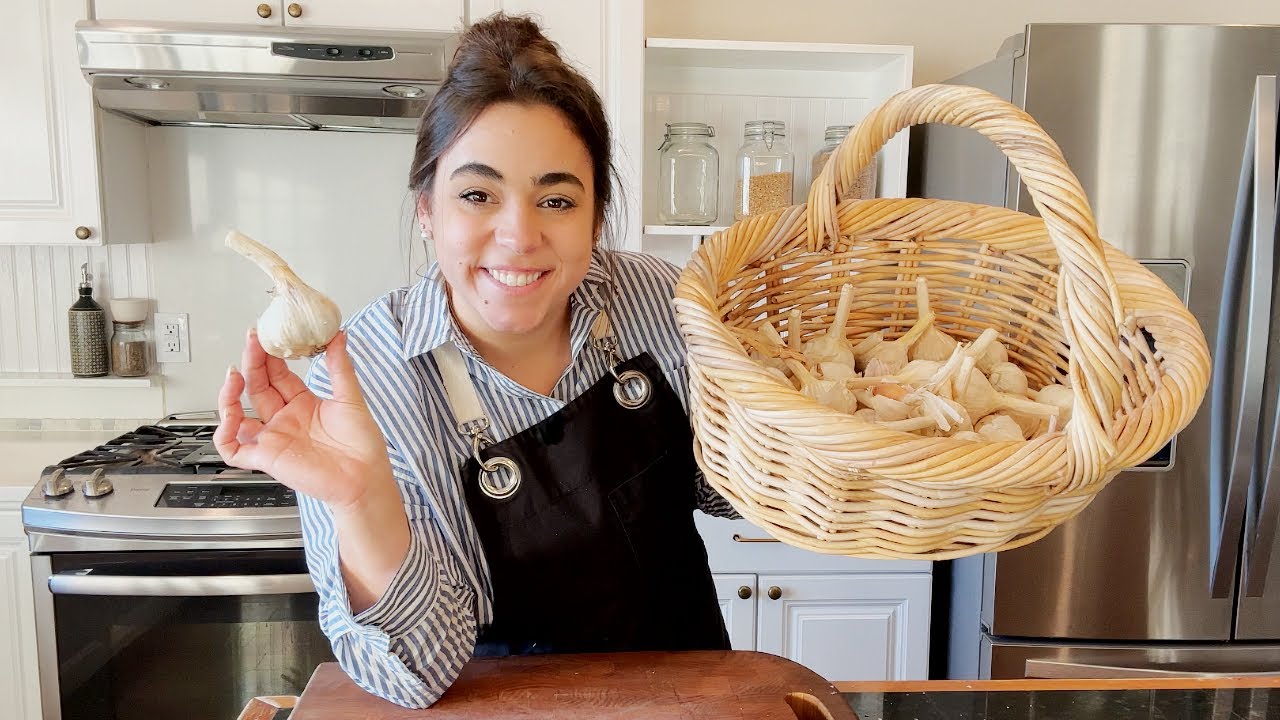 Never have to peel garlic again!