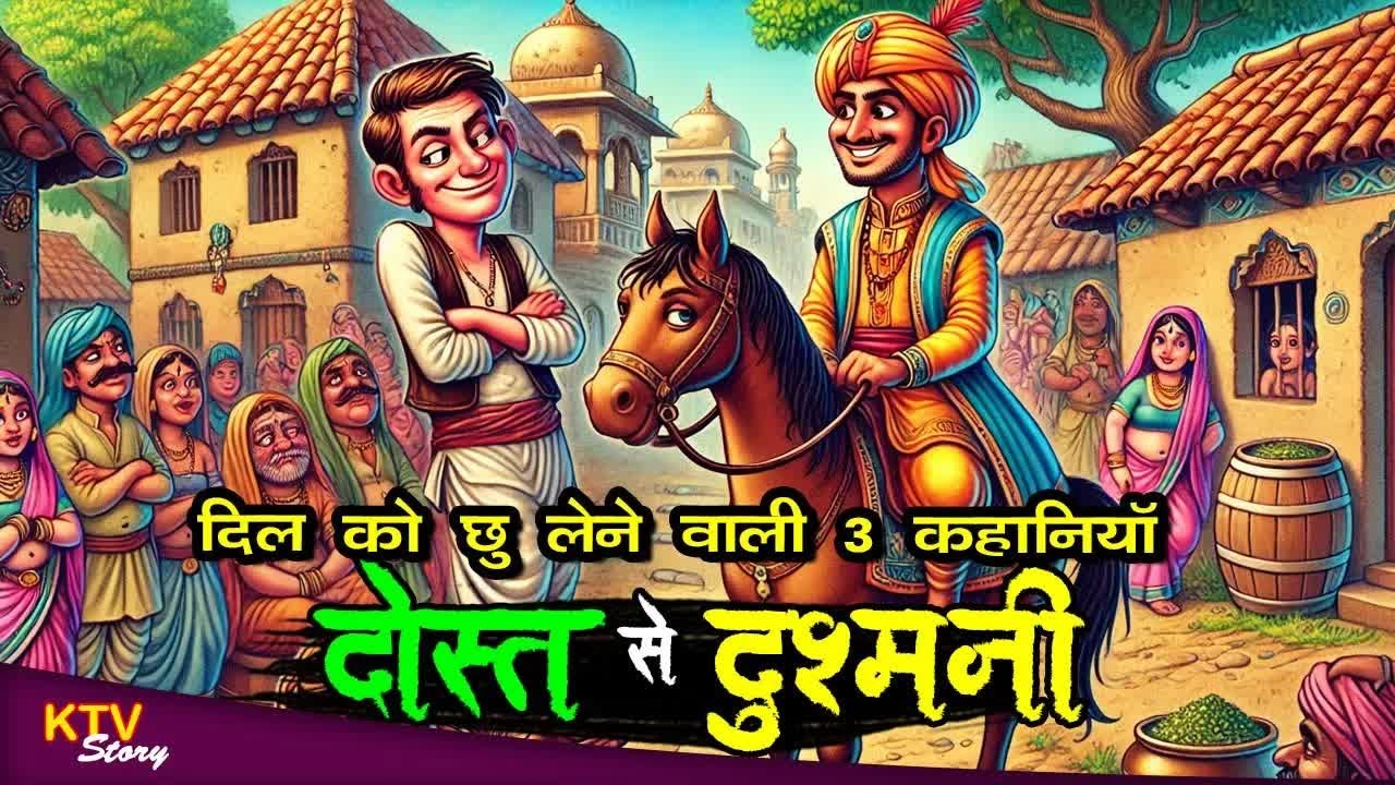 KTV586 दोस्त से दुश्मनी,DOST SE DUSMANI, MAN KO CHU LENE WALI KAHANI, MORALSTORY, HINDI KAHANI.