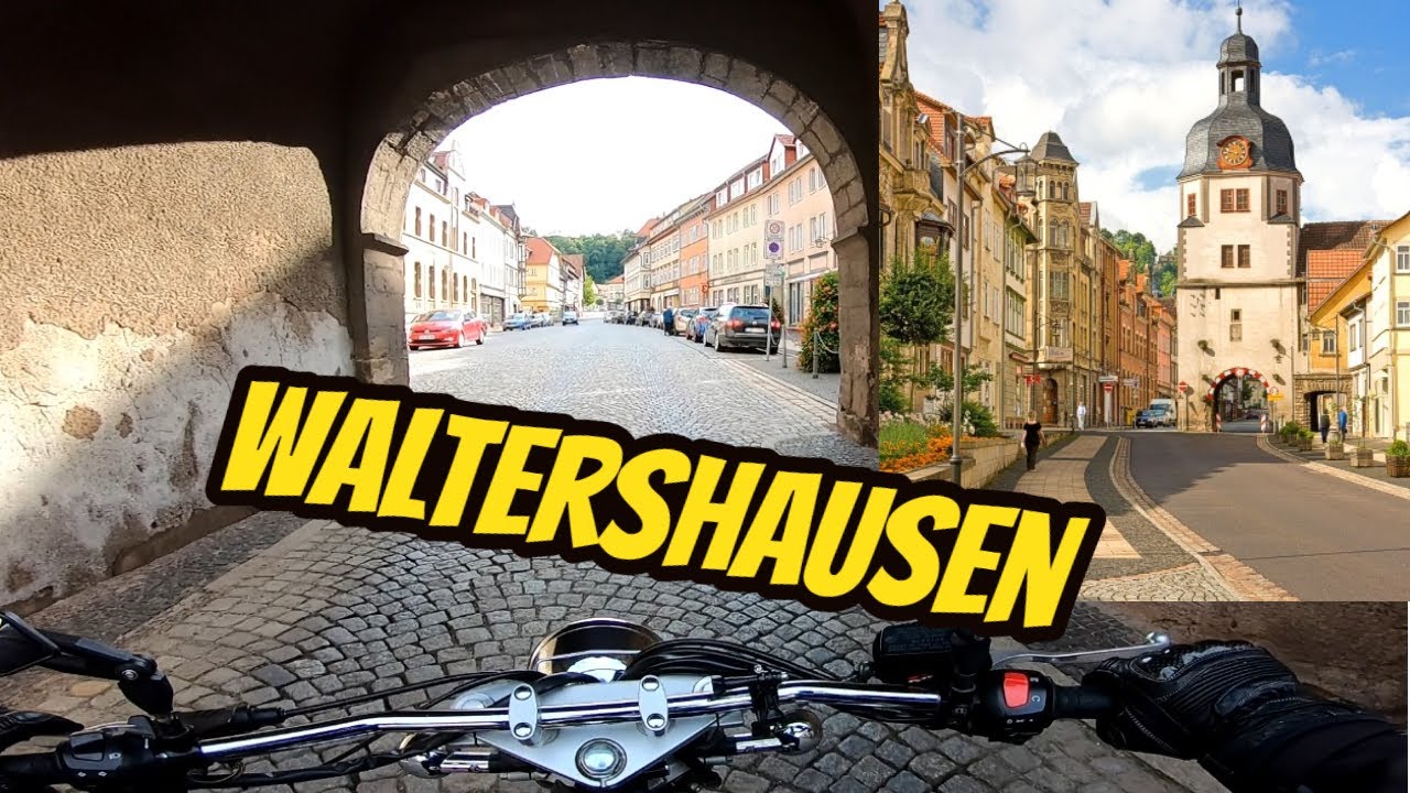 Mit der Intruder 125 durch Waltershausen | Marienglashöhle