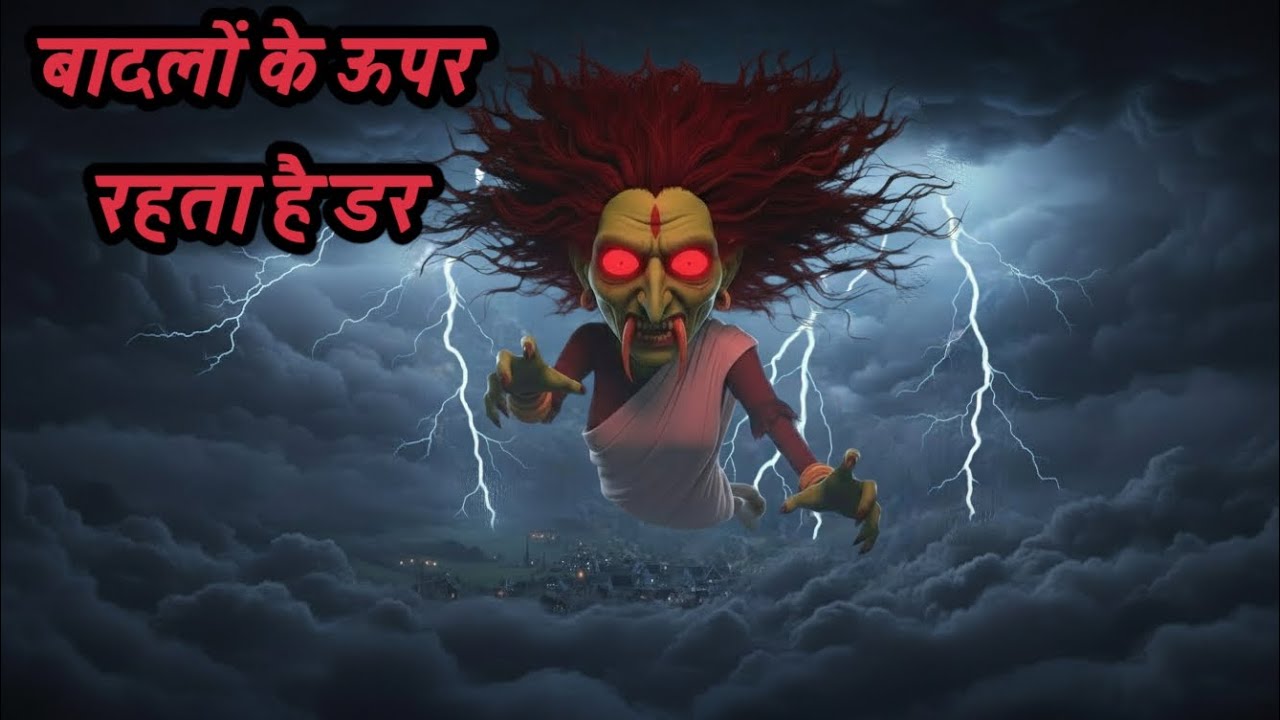 बादलों के ऊपर रहता है डर//hindi kahani//witch story//horrer story//❤️