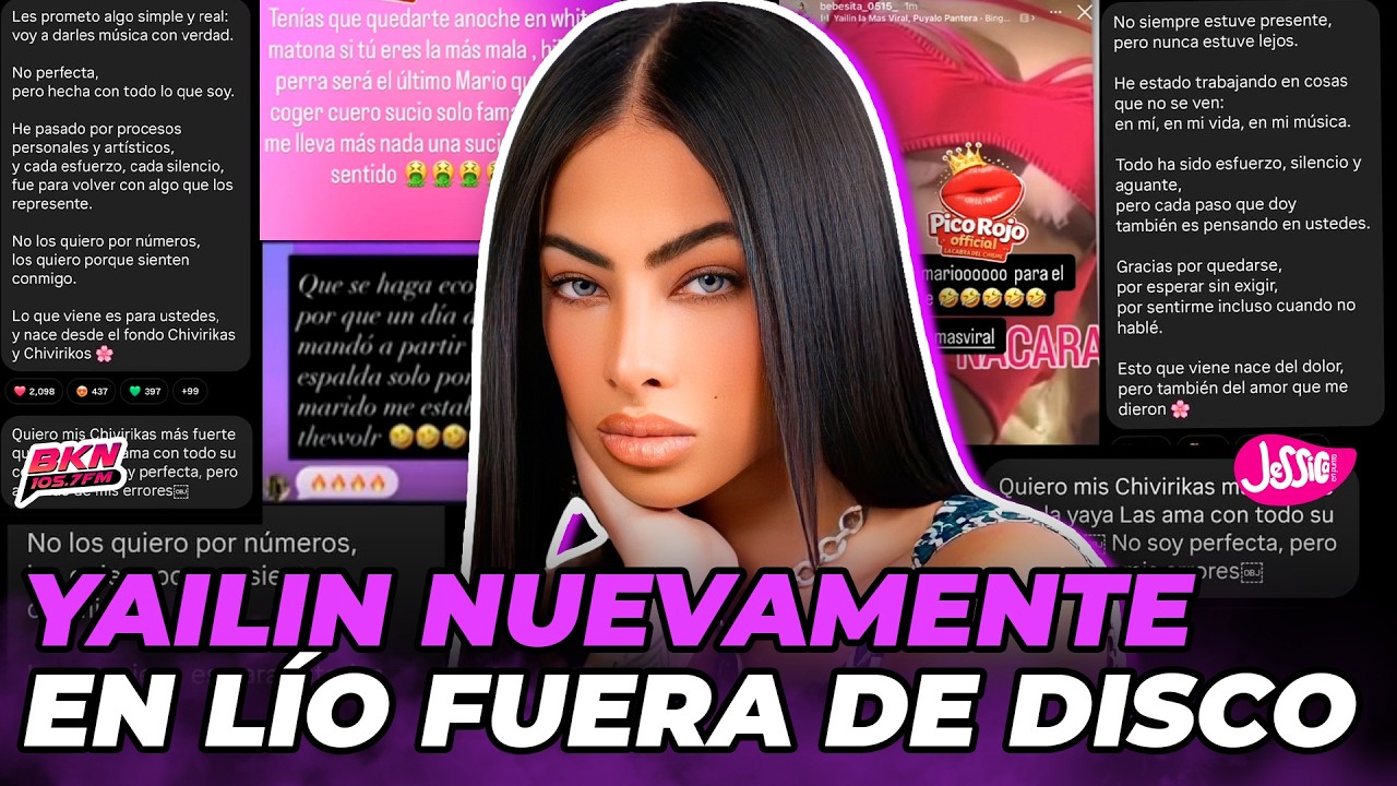 SE FILTRAN IM&Aacute;GENES DE UN NUEVO L&Iacute;O CON YAILIN LA M&Aacute;S VIRAL AFUERA DE UNA DISCO
