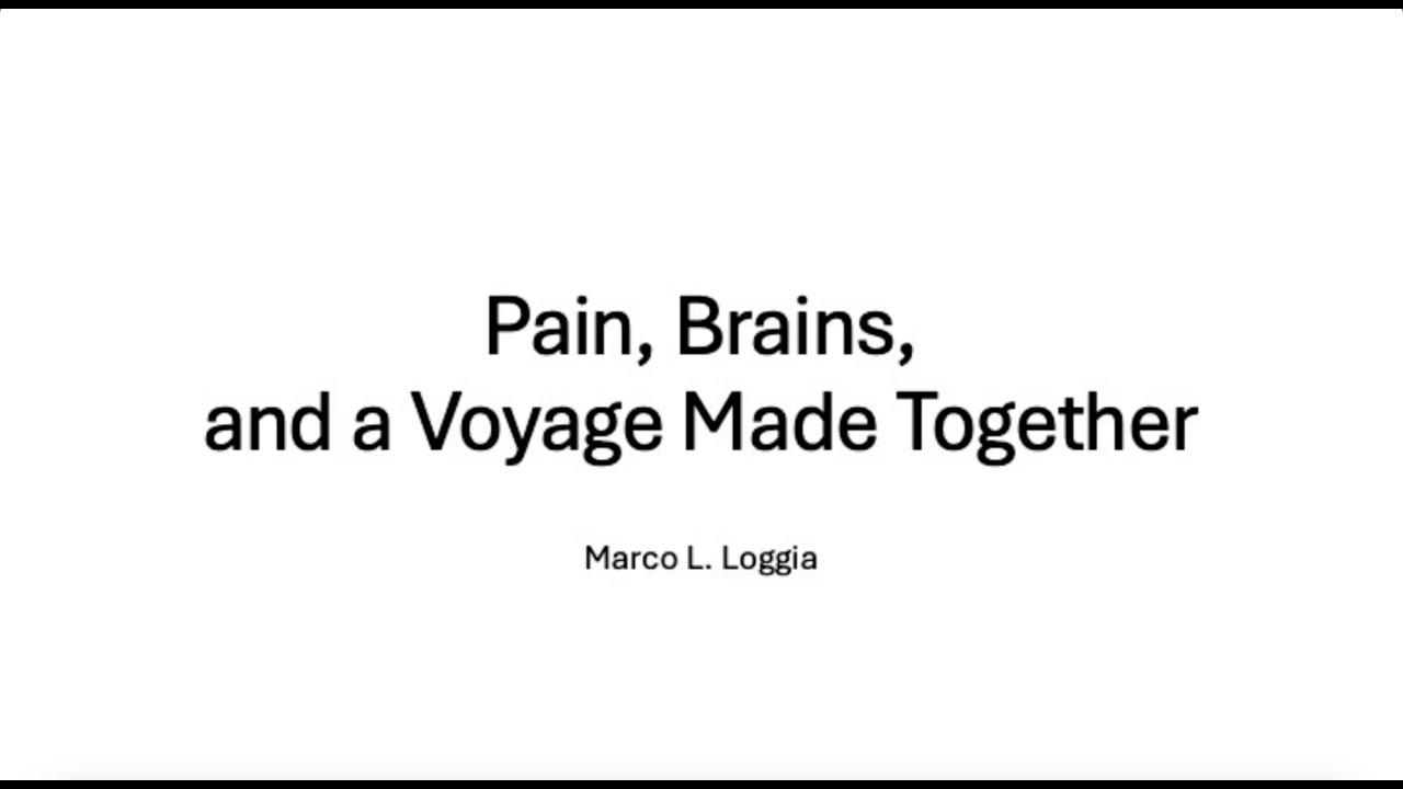 Marco Loggia, PhD: 