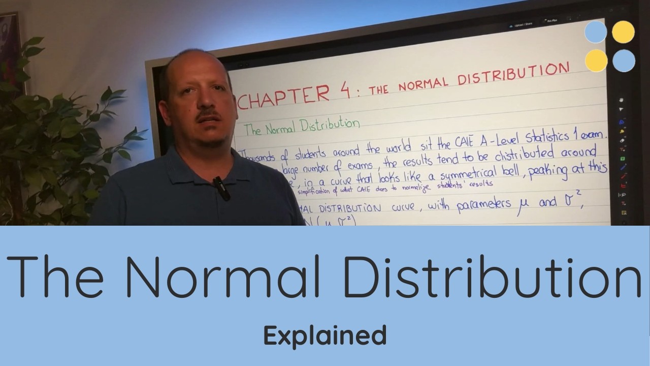 CAIE A-Level Mathematics 9709 | The Normal Distribution Explained