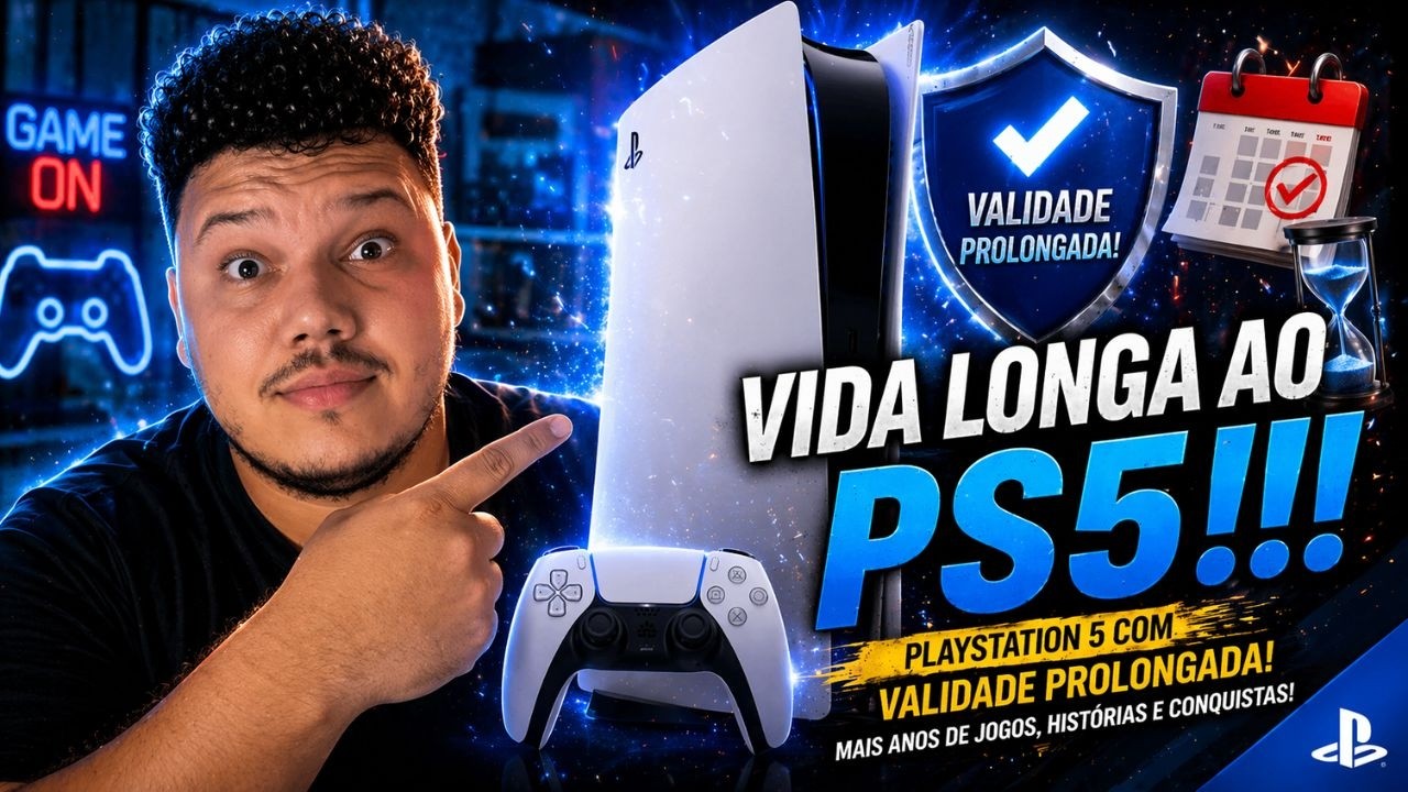 VIDA LONGA AO PS5 !!!