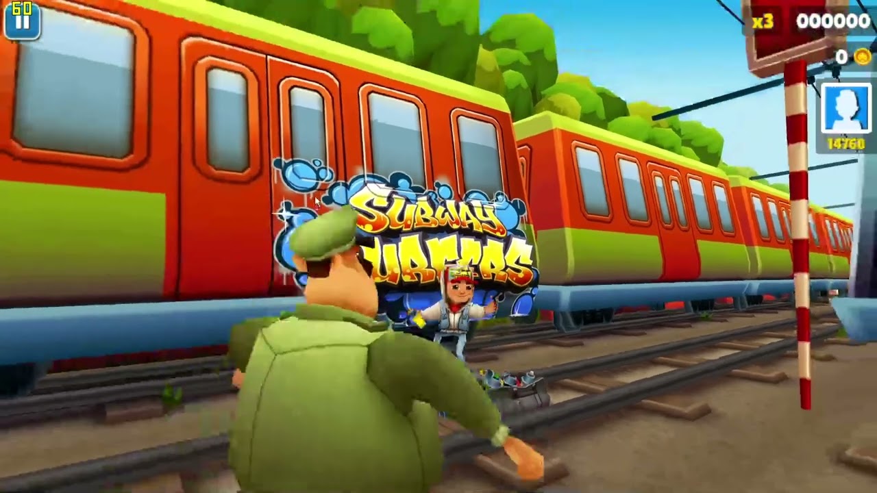subway surfers 1.0 gameplay (PC)