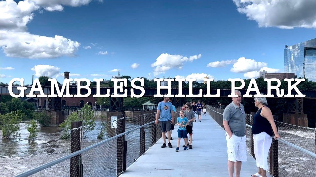 [4K] WALKING: Gambles Hill Park—Downtown Richmond, VA