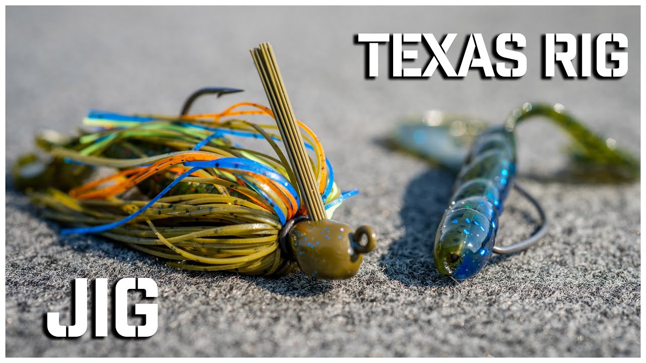 Is A JIG Or A TEXAS RIG Better For Bass Fishing?