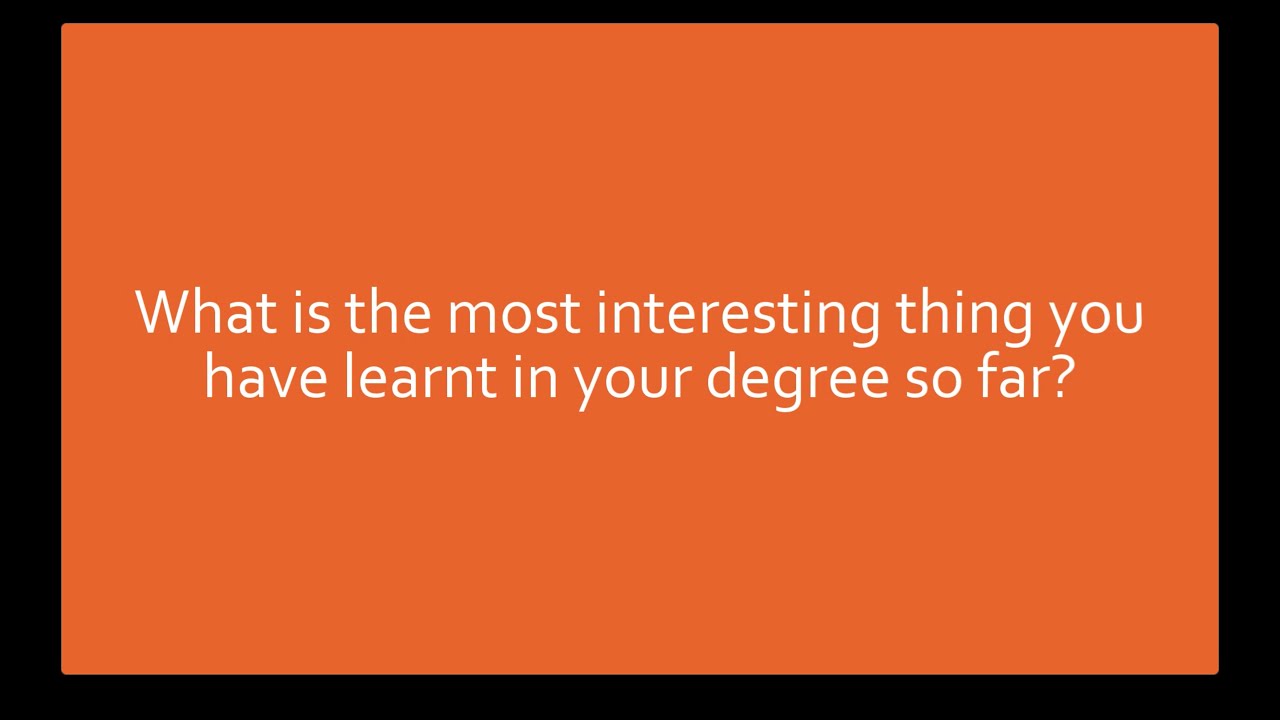 Most interesting info in RHUL Psychology