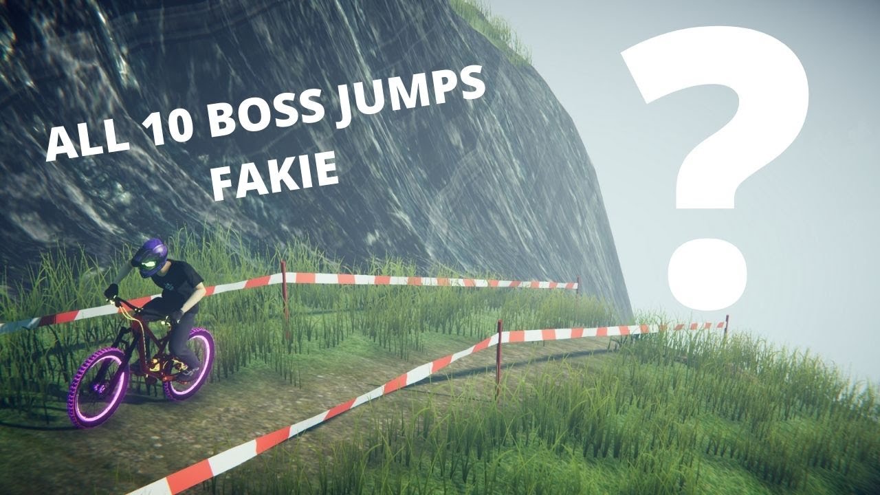 ALL 10 BOSS JUMPS IN THE GAME FAKIE | Highlands to Ridges