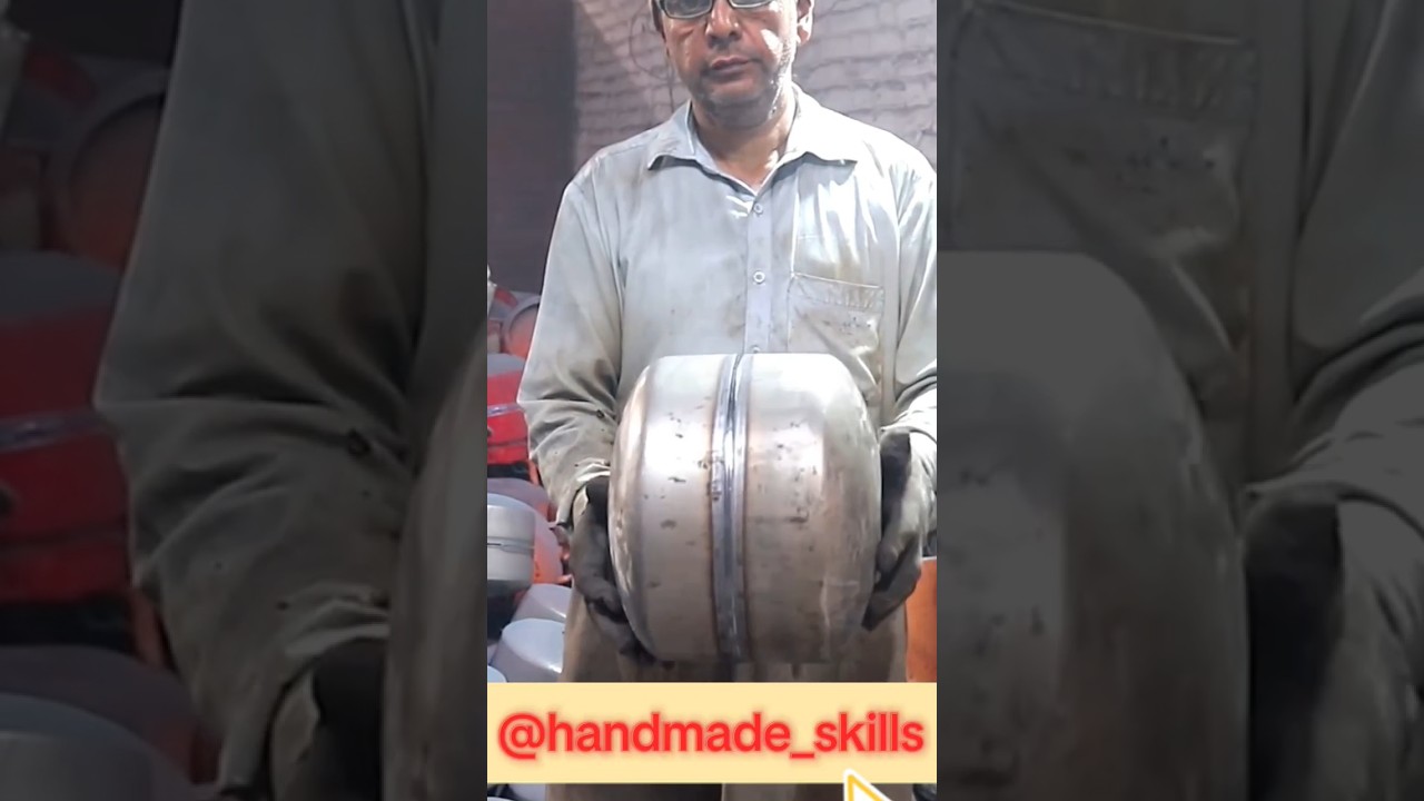 How LPG Gas Cylinder are made in Factory #manufacturing #howitsmade #amazingskills #machine #handmad