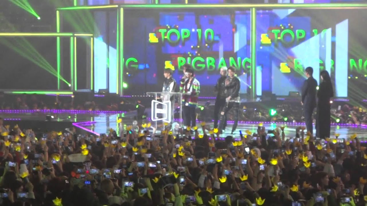 151107 BIGBANG MelOn MUSIC AWARDS Top10 fancam