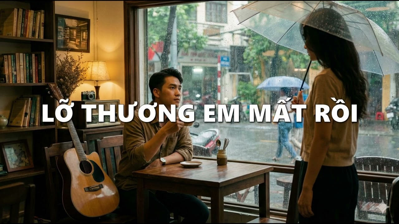 LỠ THƯƠNG EM MẤT RỒI (Lyrics) - Acoustic Guitar