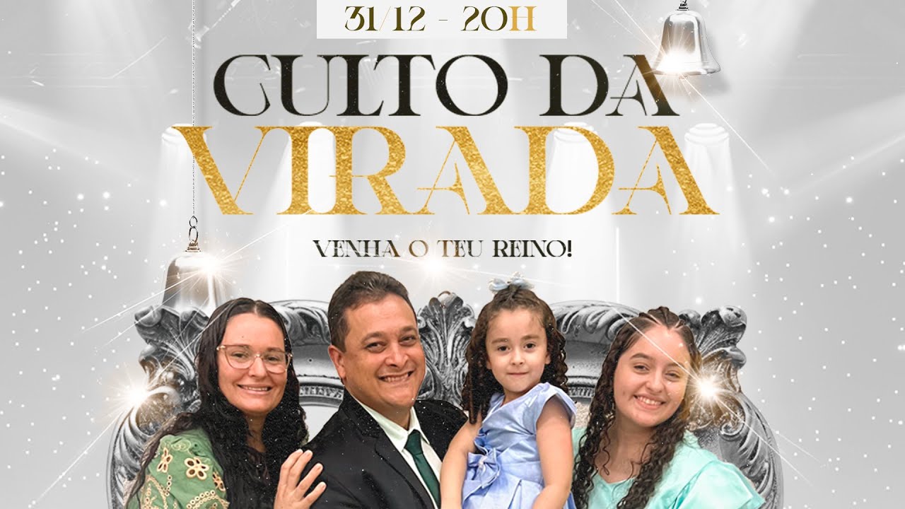 CULTO DA VIRADA 31/12/2025 - ASSEMBLEIA DEUS MISSÕES - CASSILANDIA MS