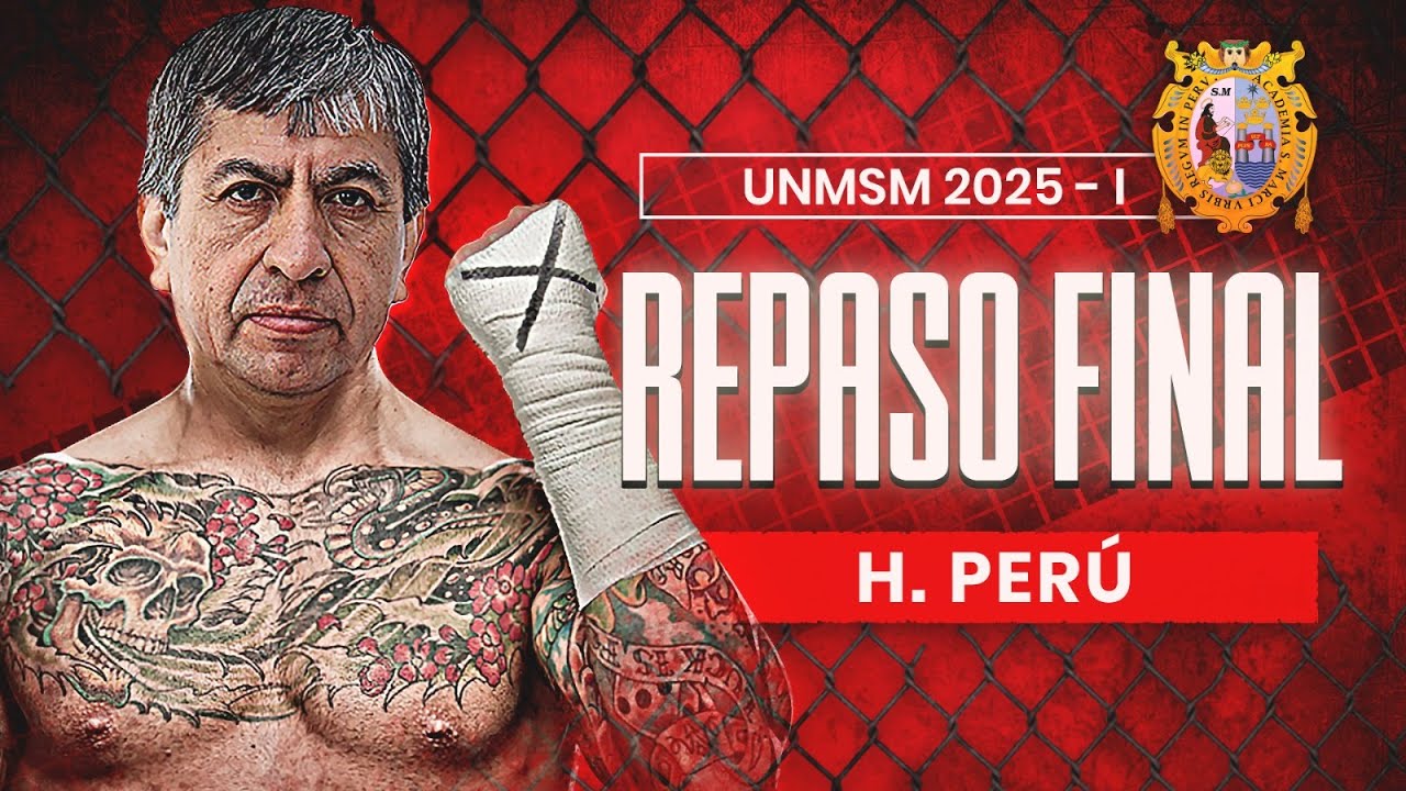 Repaso UNMSM 2025 I 💖 Historia del Perú [FULL DECO]✨