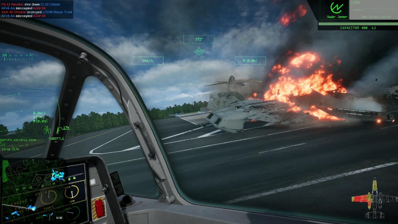 Nuclear Option - Gameplay, Close Air Support
