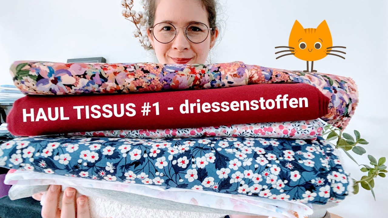 Des jolis tissus pour le printemps - Haul tissus #1 - Driessenstoffen