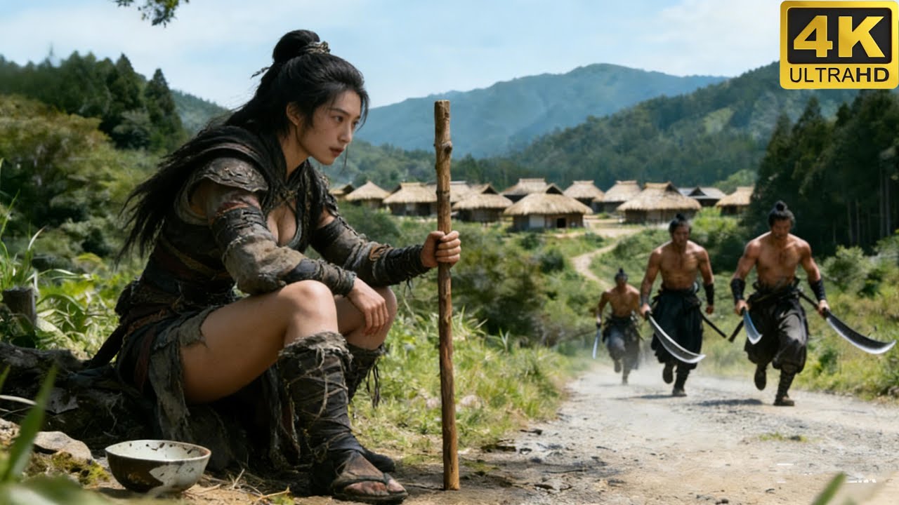 ⚔️【功夫电影】村口乞女遭圍殺，下一秒出手，一招反殺100刺客⚔️ Kung fu丨Action丨功夫丨動作丨武侠丨Chinesedrama丨中國電視劇