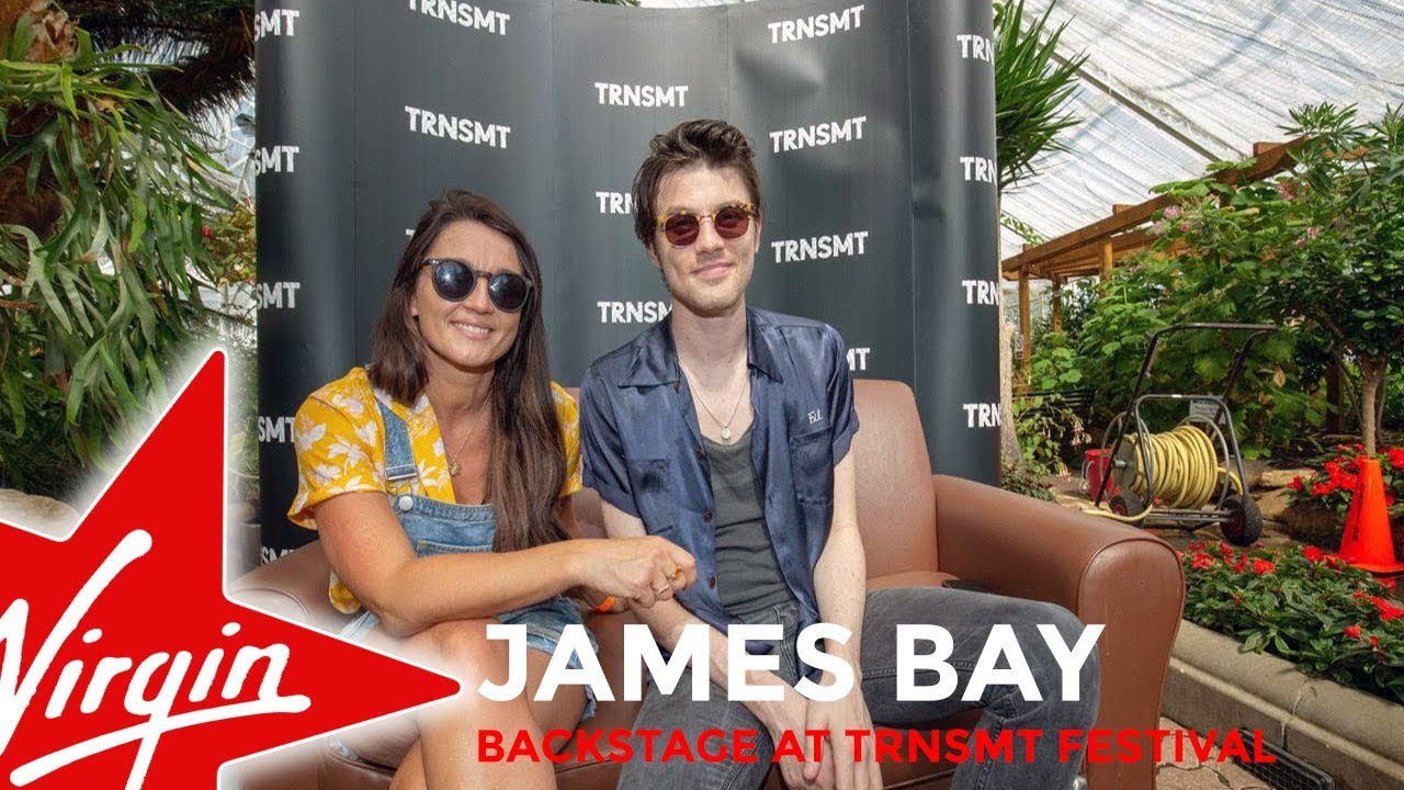 James Bay backstage at TRNSMT Festival 2018