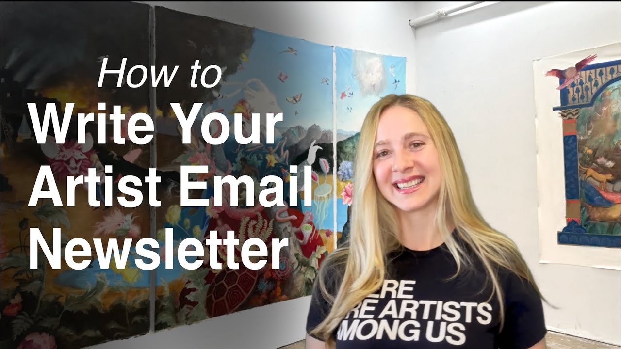 How to Write Your Artist Email Newsletter