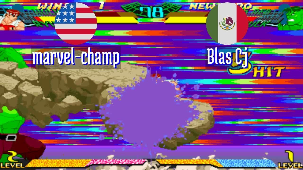 FT5 @mshvsf: marvel-champ (US) vs Blas Cj (MX) [Marvel vs Street Fighter Fightcade] Mar 2