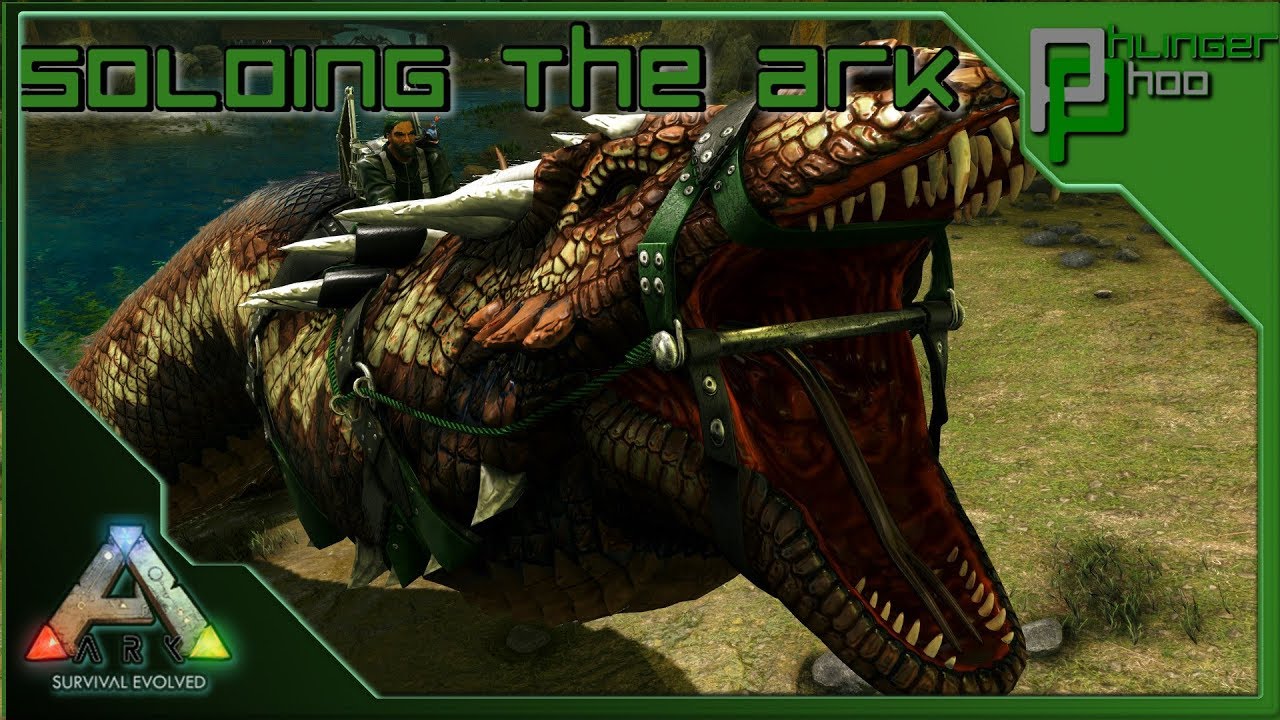 Soloing the Ark S4E161 - BASILISK TAMING WITH ROCK DRAKE EGGS