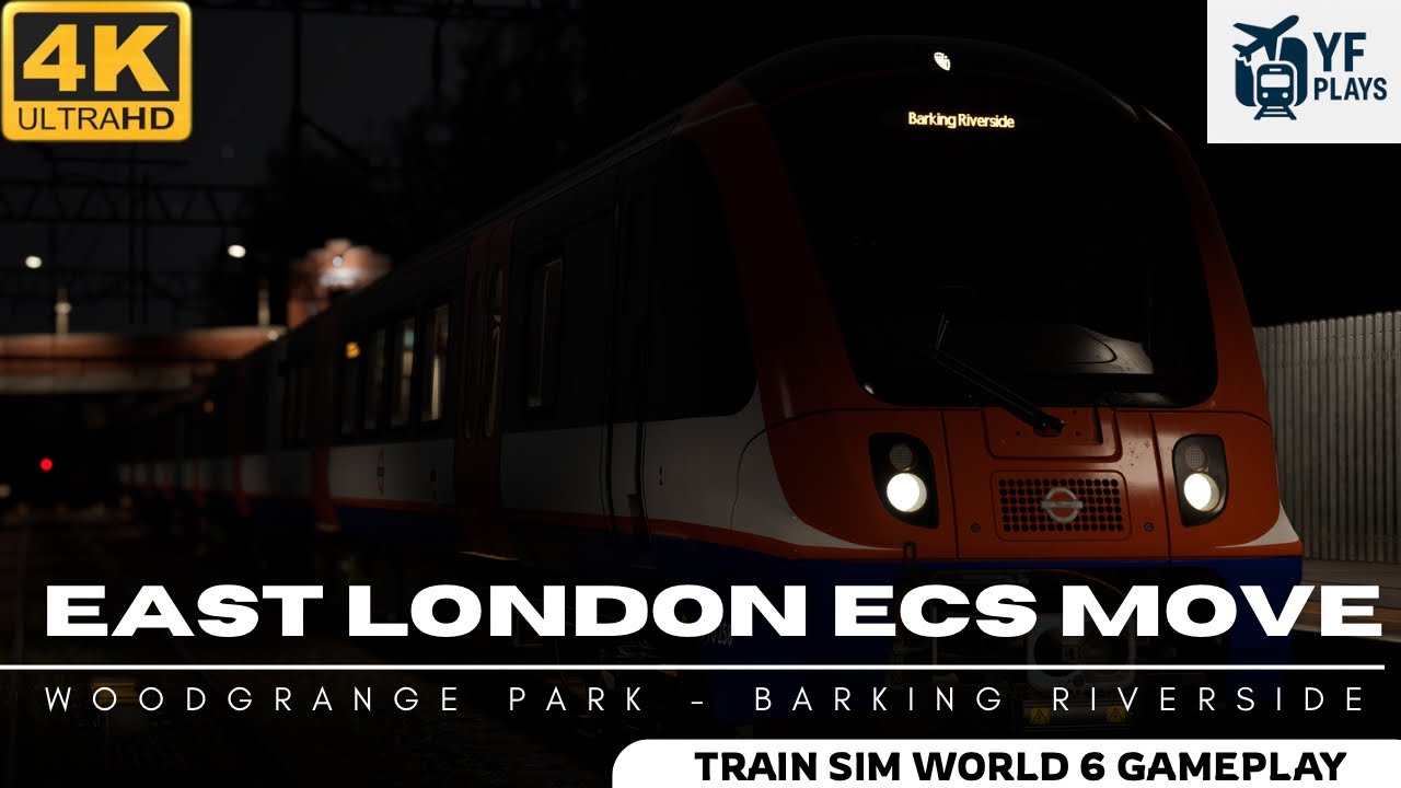 Train Sim World 6 | East London ECS Move |Class 710|  Woodgrange - Barking Riverside (No Commentary)