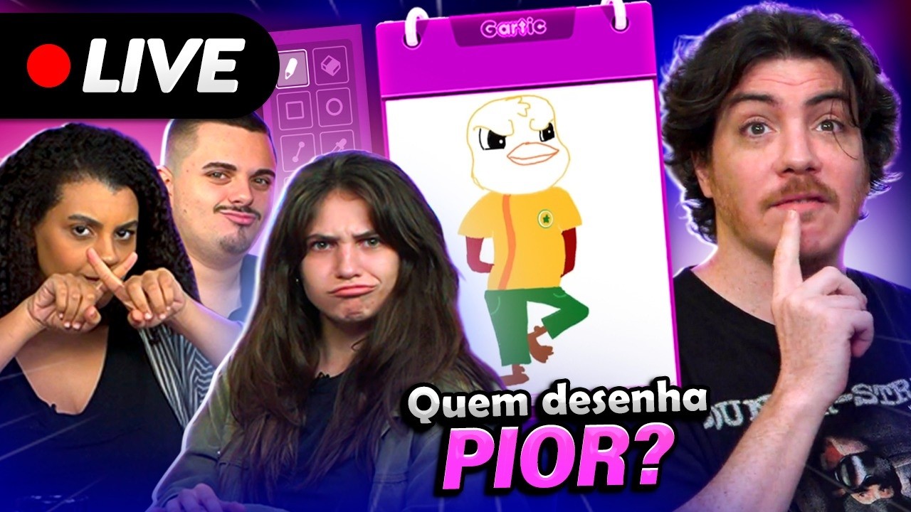 GARTIC PHONE COM A NETOLAB!!! #2