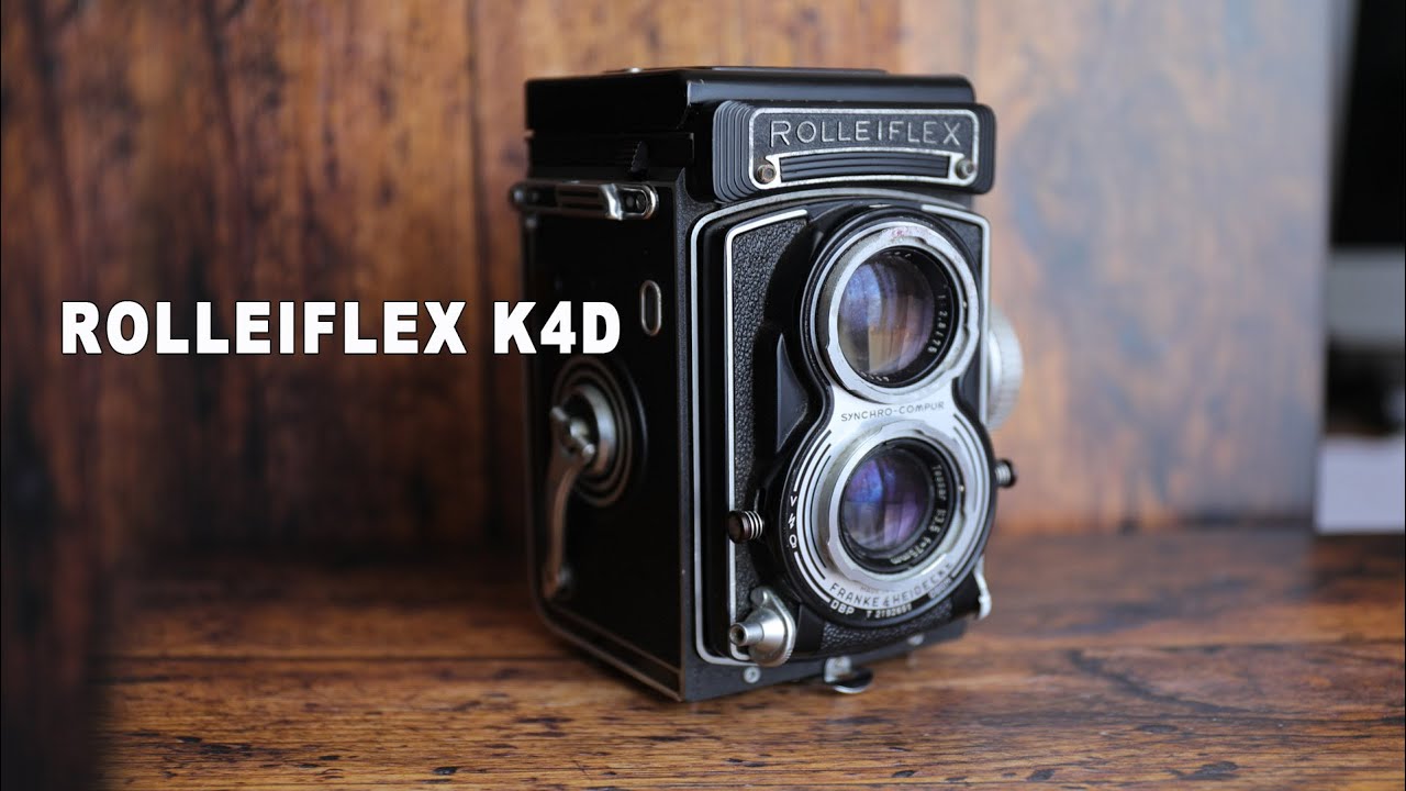 Rolleiflex K4D la biottica 75mm Tessar tes & review