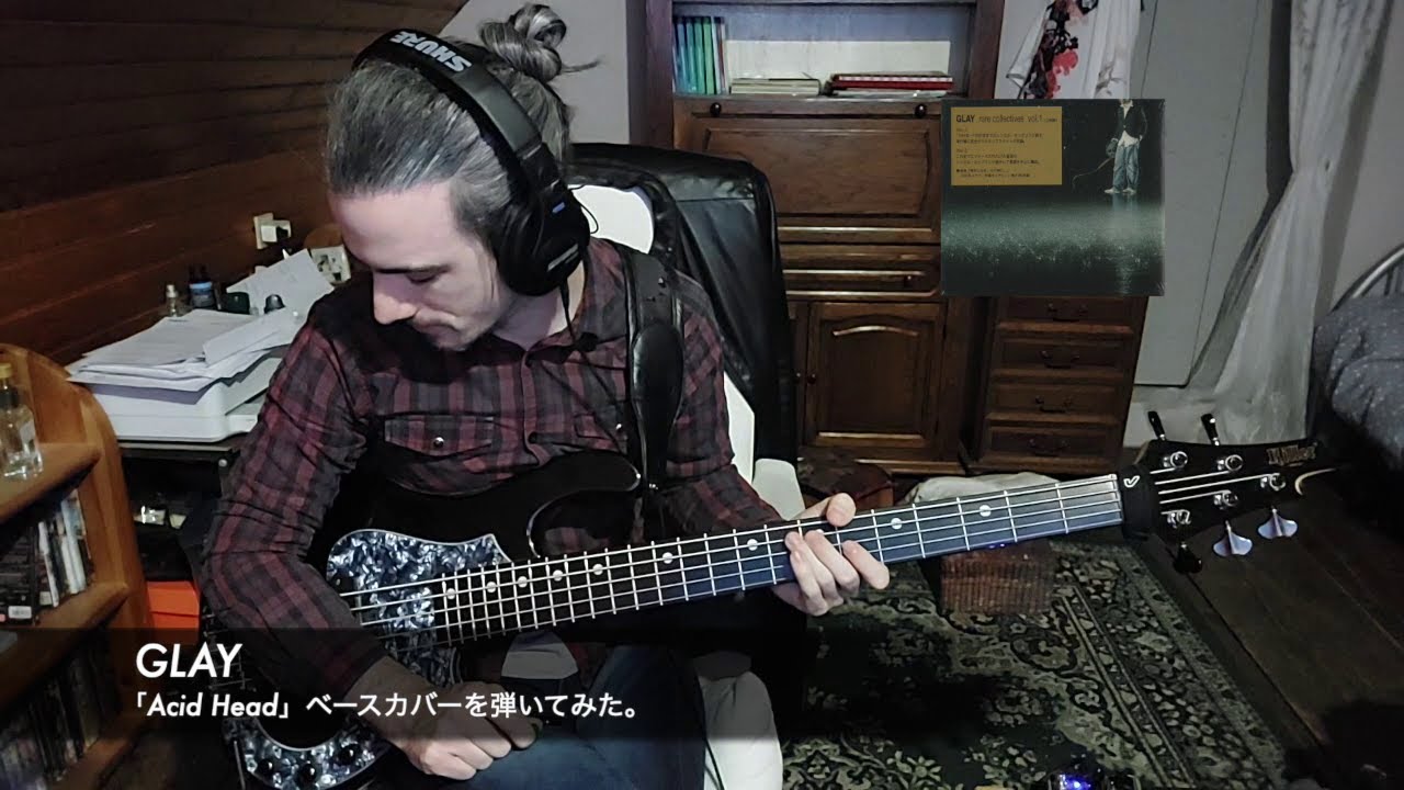 GLAY ACID HEAD Bass cover by Fab