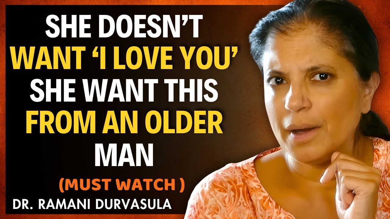 She wont say it but this is what every woman longs for from an older man Dr Ramani