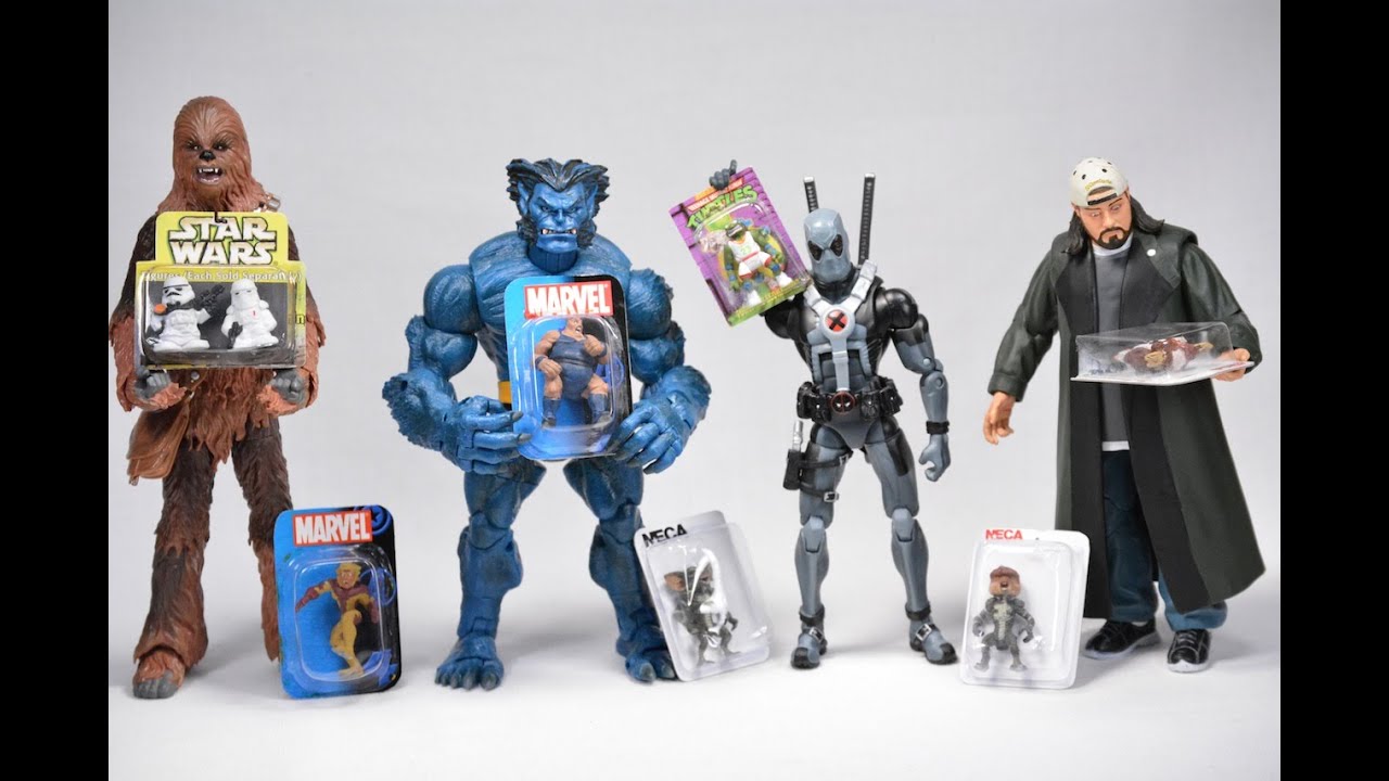 Action Figure Prop Shop #5: Mini Action Figures For Your Action Figures MOC (Mint on Card)