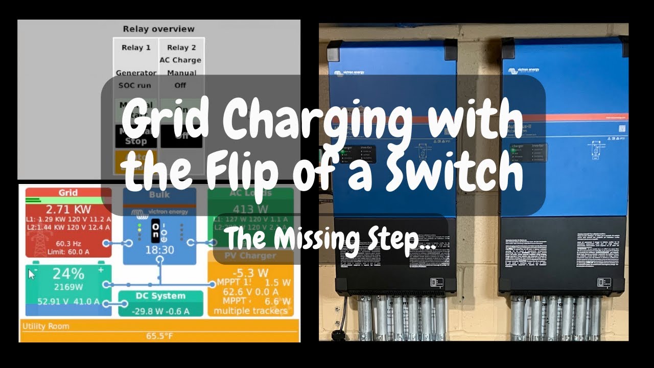 Зарядка через индивидуальную сеть — я пропустил один шаг...