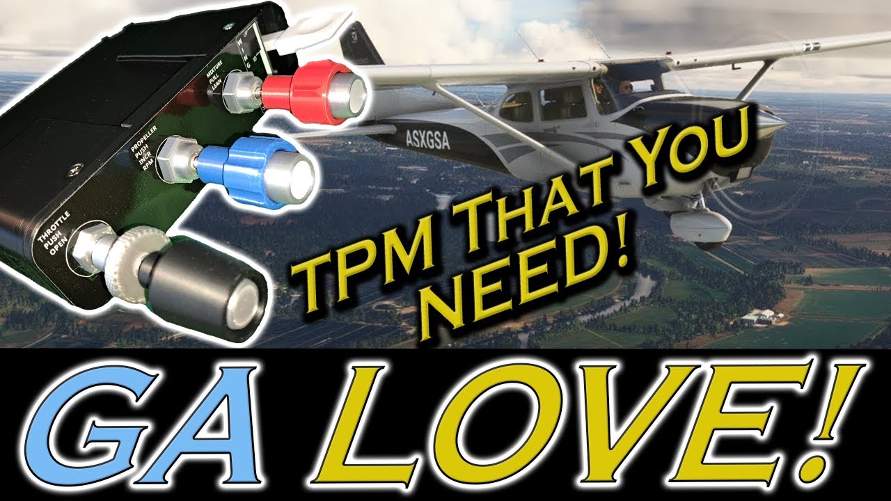 General Aviation Gets Some Love In MSFS XPlane P3D with Gear Falcon TPM!