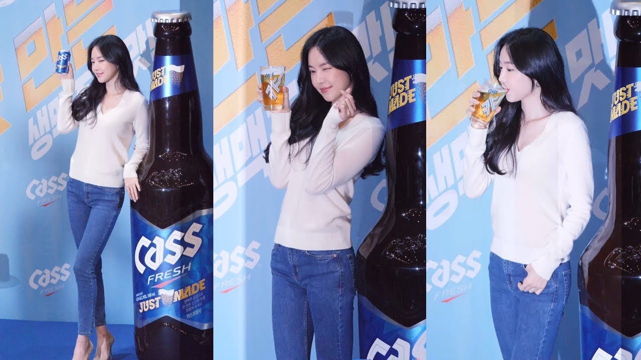 191008 CASS 카스모델 에이핑크 손나은 포토타임 직캠 Apink Naeun fancam @ 카스 TV CF 모델 by Spinel
