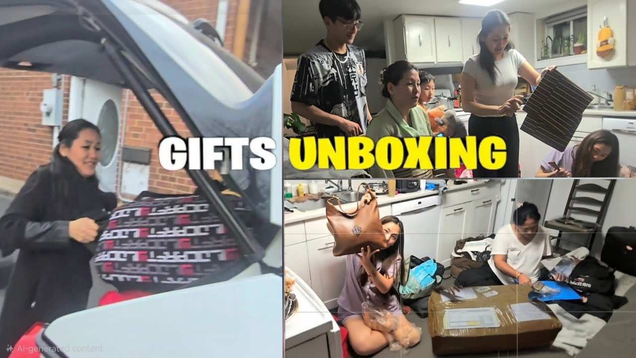 Unboxing #Tibetan vlogger 