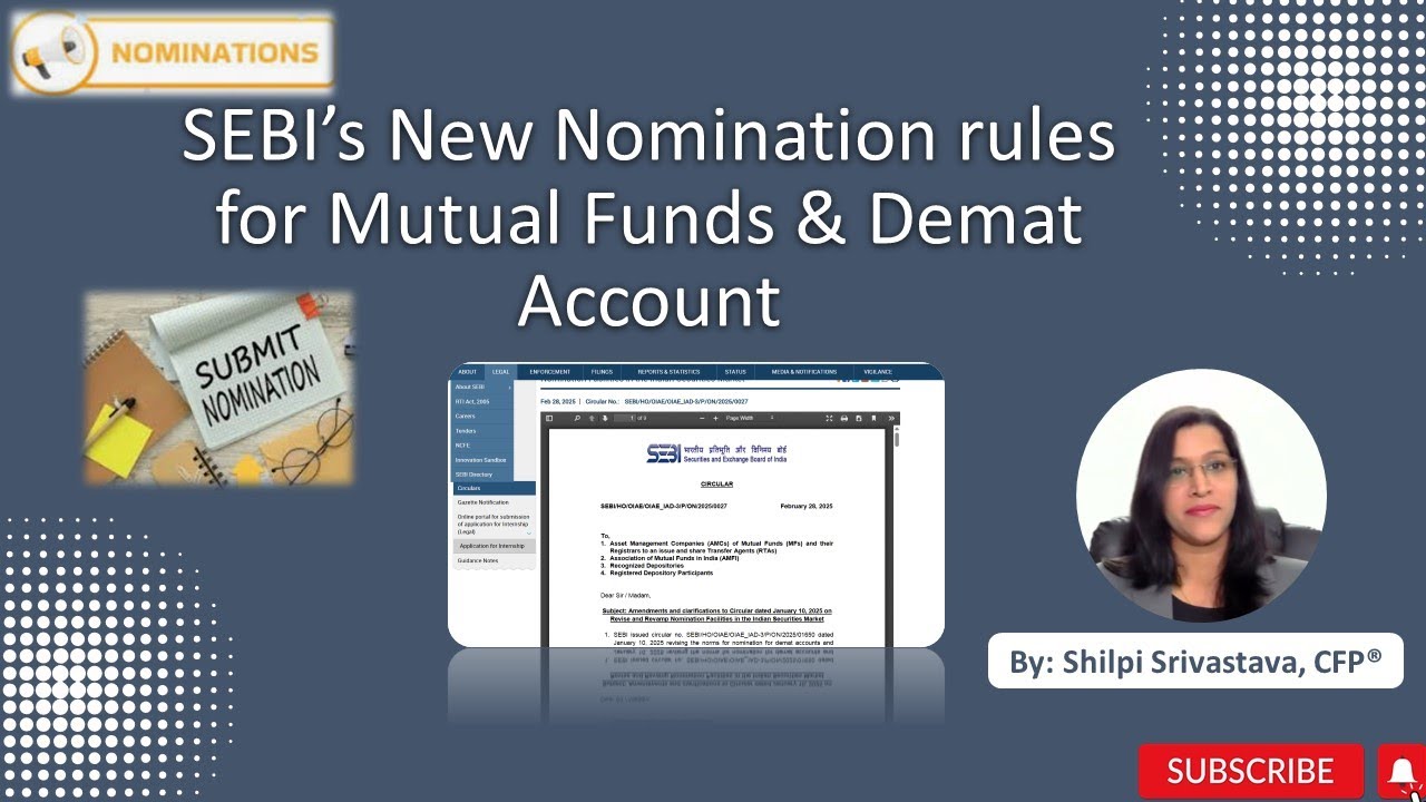 SEBI's new Nomination rules for MF & Demat