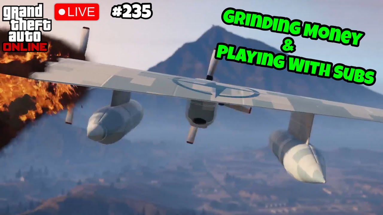 Grinding Money & Playing With Subs On GTA5Online (PS5) #Live #235