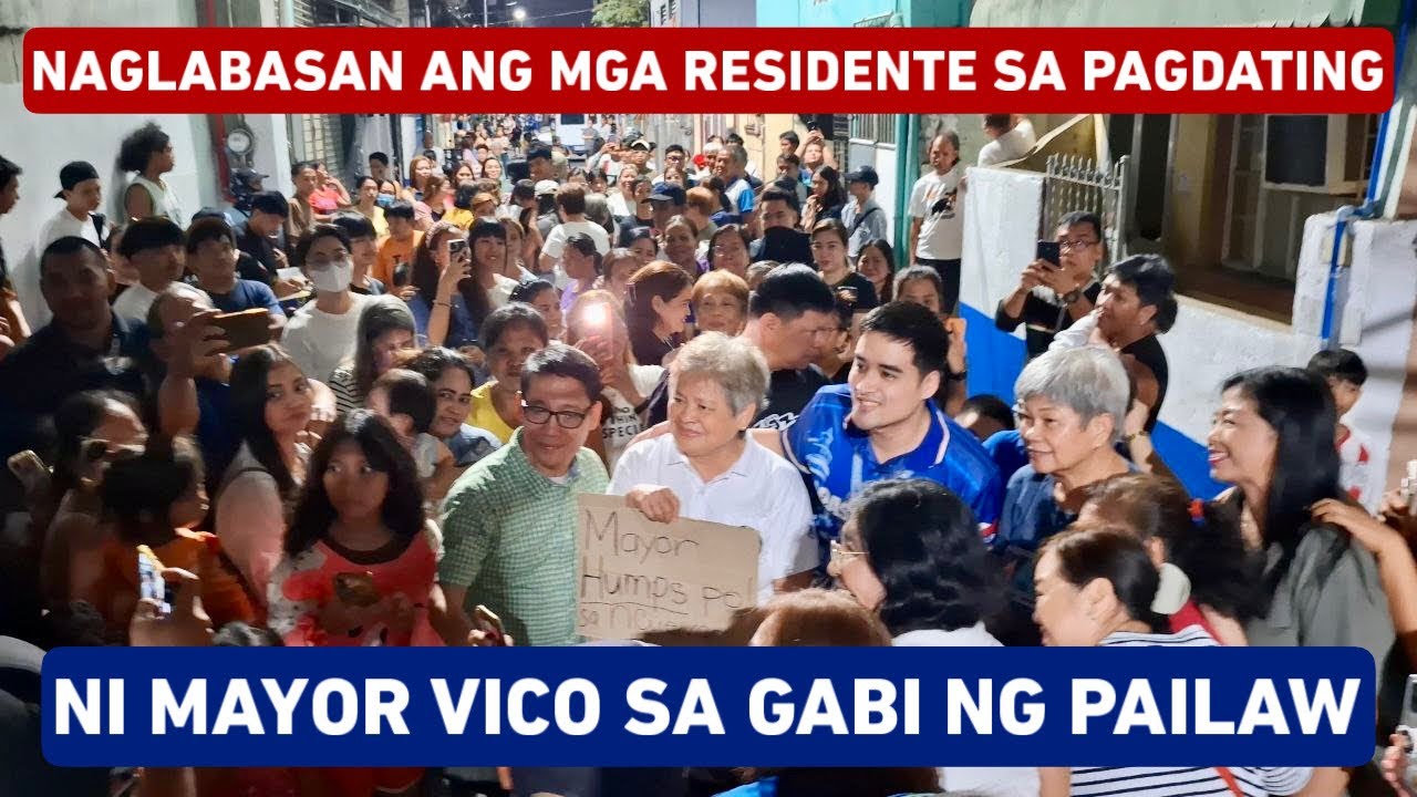 MAYOR VICO, DINUMOG SA GINANAP NA PAILAW SA BRGY. KALAWAAN