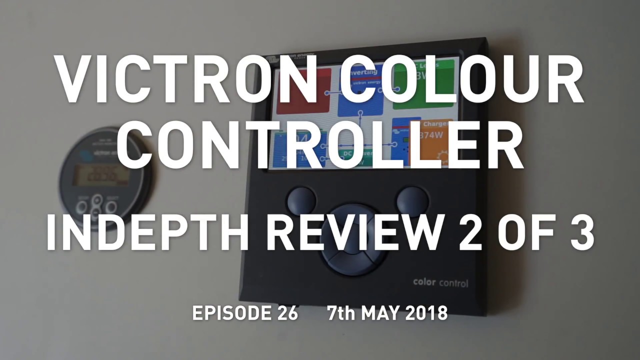 Victron Colour Controller Part 2 : Devices & Cables : Eat Sleep Van 26