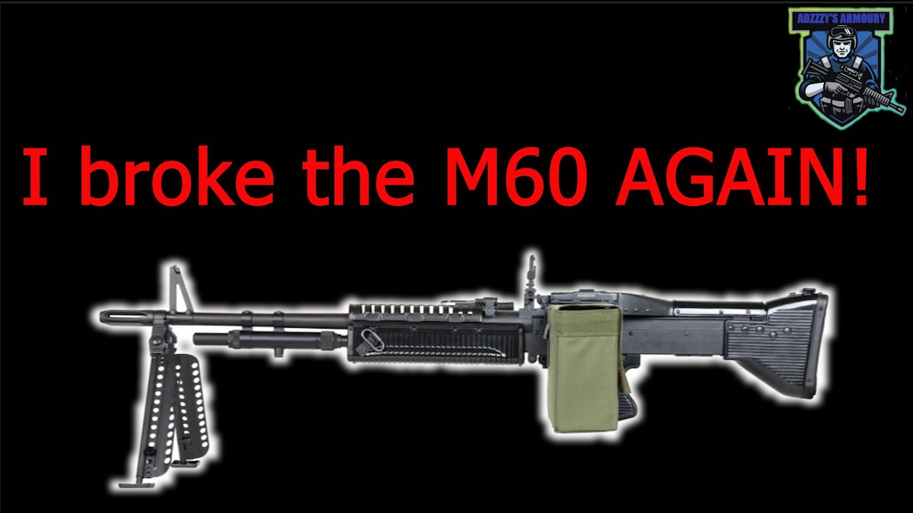 Пистолет A&K M60 снова сломался! - Защита от взлома в Уортинге, страйкбольная компания Ridgeline